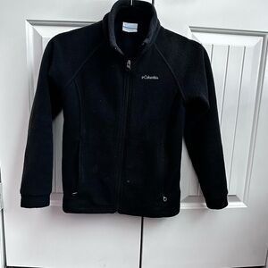 Columbia Kids Black Fleece Jacket